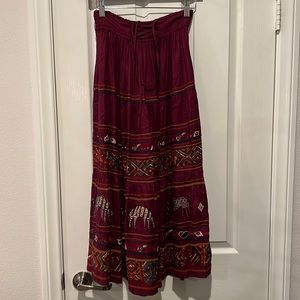 The Cotton Collection long skirt